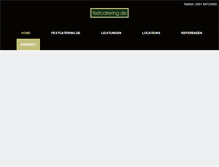Tablet Screenshot of festcatering.de